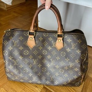 Louis Vuitton speedy 35 authentic condition 5/10 vintage